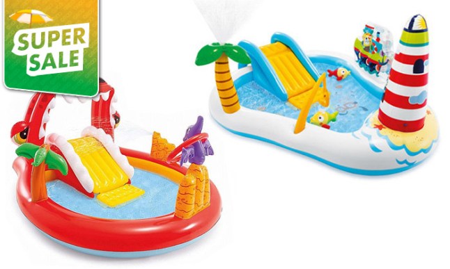 בריכות פעילות ומשחקים לילדים אינטקס intex