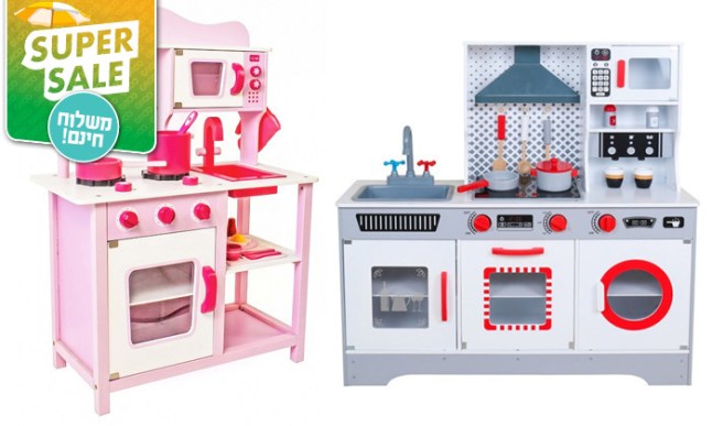 מטבח עץ לילדים