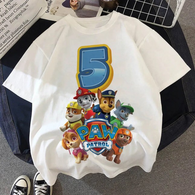 👕 חולצת קיץ PAW Patrol לילדים