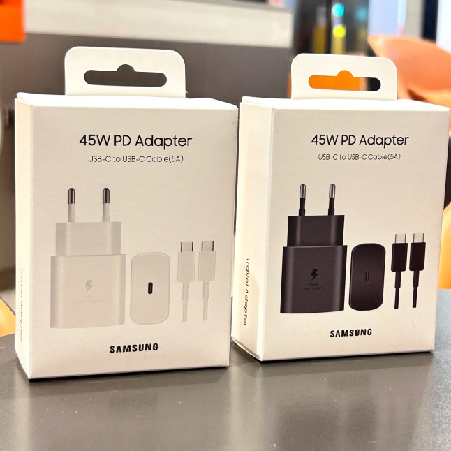 מוצר: Samsung 45W PD Charger Super Fast Charging For Galaxy S25אל תיתנו לסוללה ריקה לעכב א