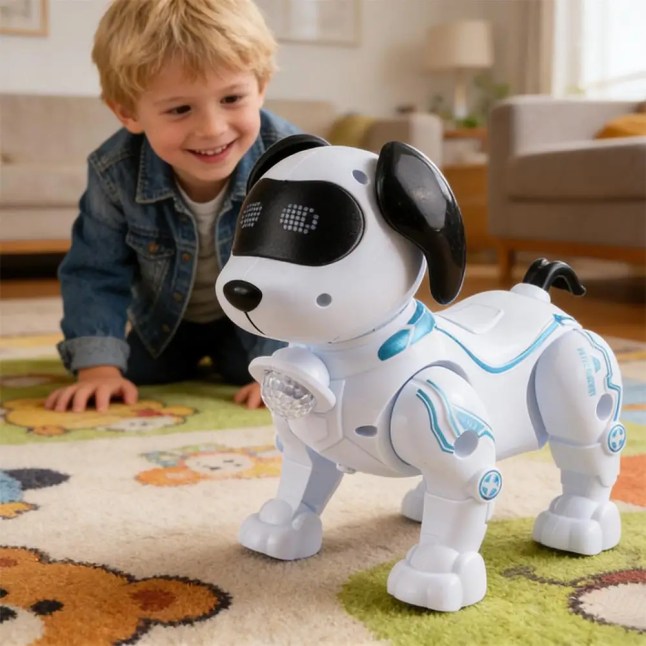 🐶 כלב רובוט חכם ומזמר – החבר הכי טוב והכי מתקדם של הילד שלכם! רוצים לטפח בילדכם מיומנויות