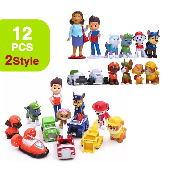 מארז 12 דמויות משחק ואספנות של יחידת החילוץ! הערכה המושלמת לכל מעריצי יחידת החילוץ הצעירים