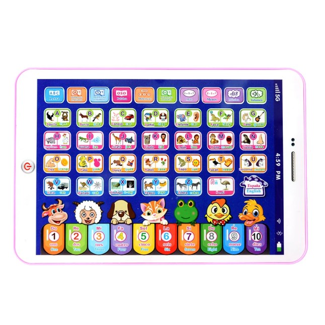 💻 ללמוד ספרדית בכיף! טאבלט מגע אינטראקטיבי לילדים לעולם של למידה! מעוניינים להחדיר בילדכם