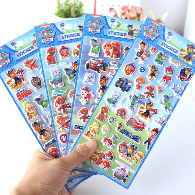 מדבקות נפוחות 3D תלת מימד של יחידת החילוץ! הוסיפו צבע, קסם ושמחה לכל יום עם מארז המדבקות ה