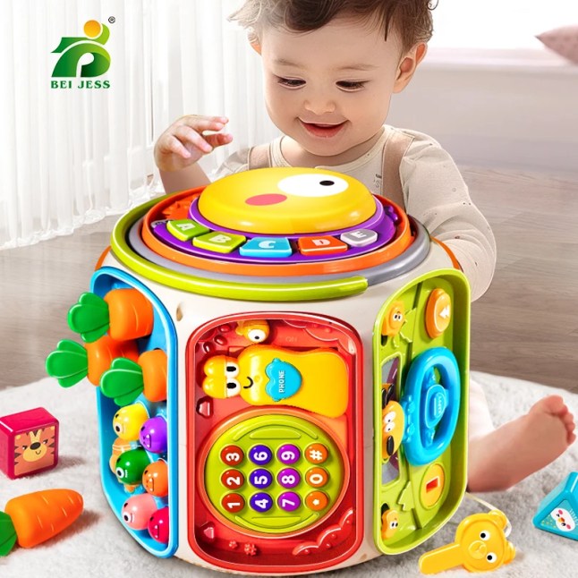 טלפון נייד מוזיקלי לתינוקות עם אורות וצלילים: הטלפון הראשון של הפעוט שלכם מלא בהפתעות וצלי